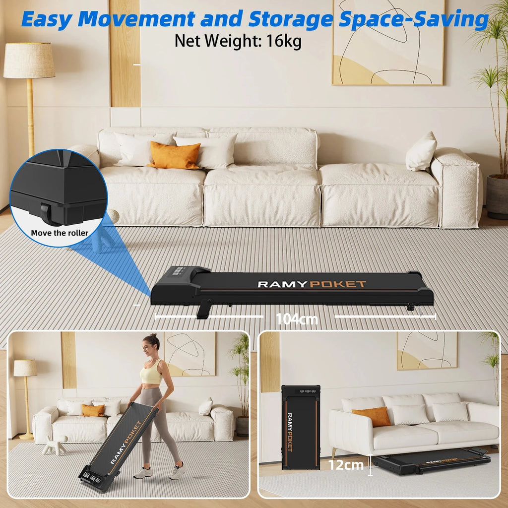 RAMYPOKET walking pad transport and compact storage