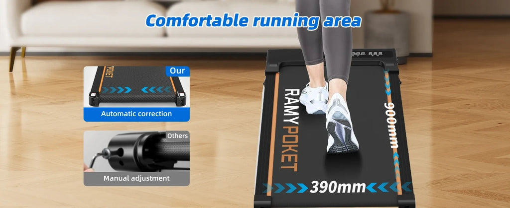 RAMYPOKET 900 by 390 millimetre walking belt