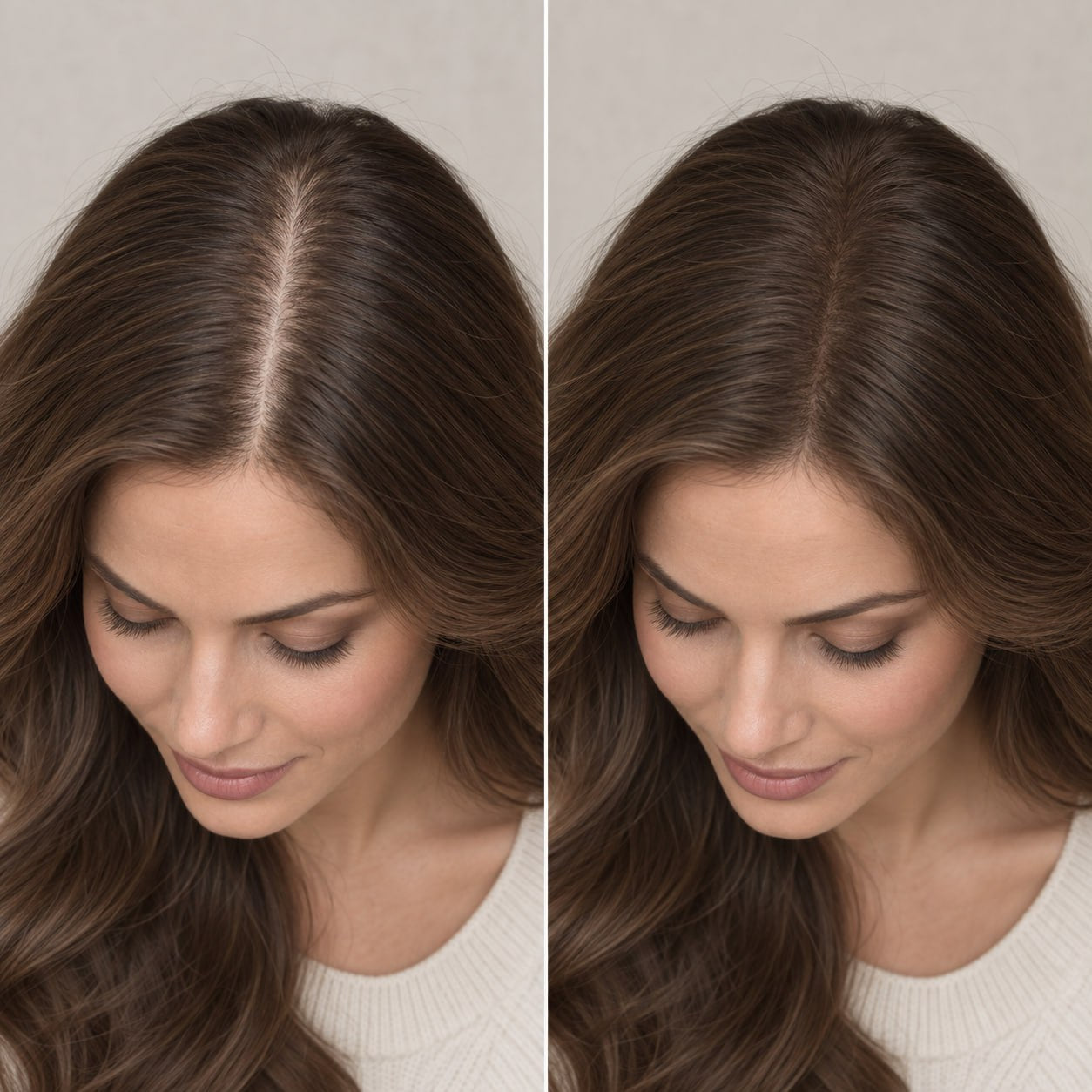 Root Veil part line coverage before and after