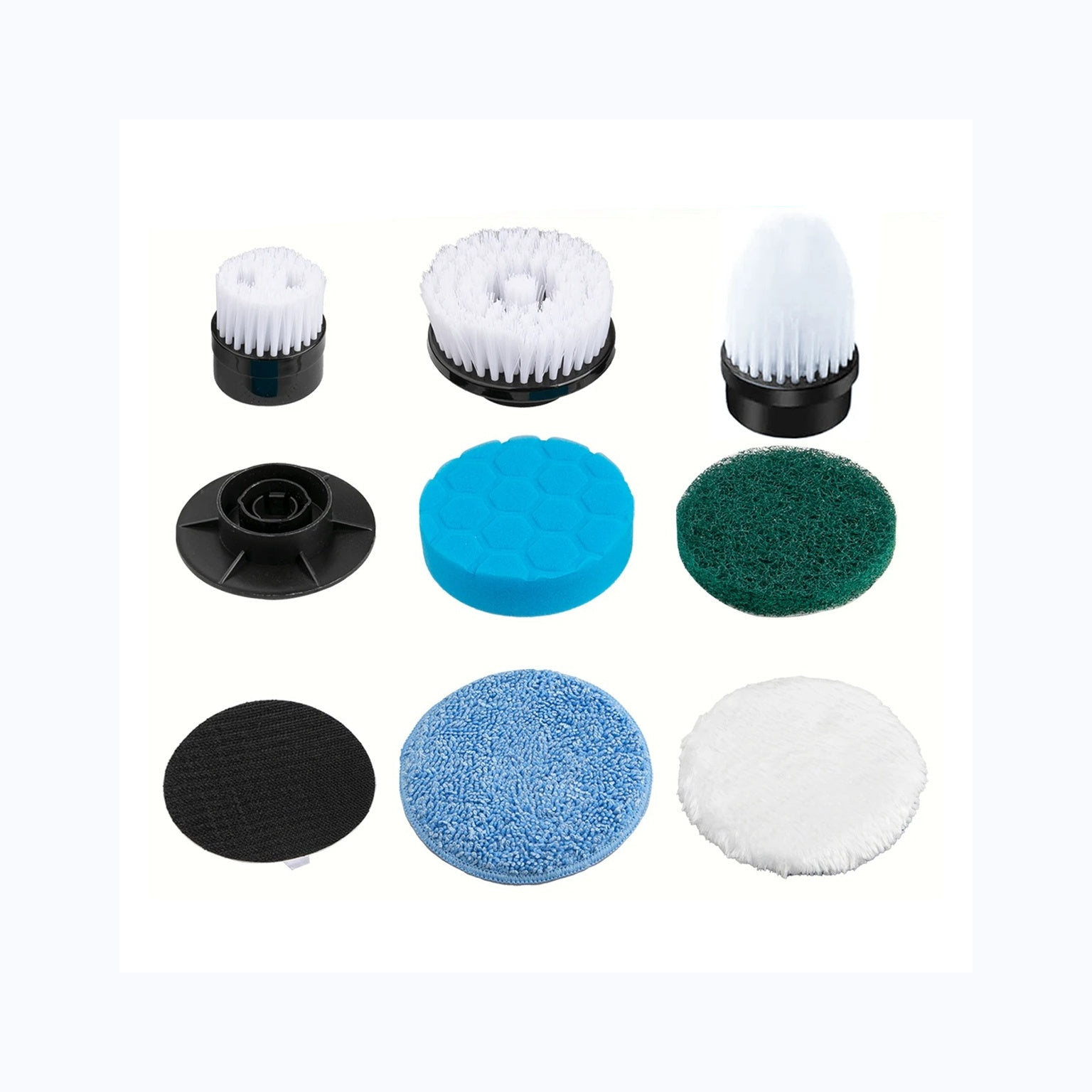 FlexClean™ 9-Piece Replacement Head & Pad Set